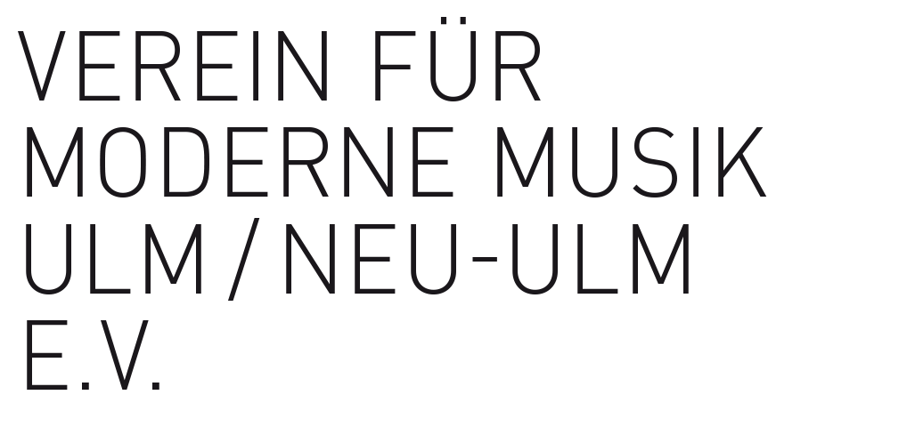 Verein für moderne Musik Ulm / Neu-Ulm e.V.